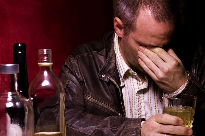 alcohol use as a cause of acute prostatitis